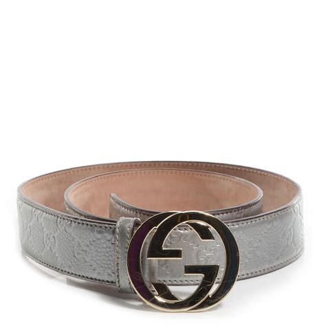 mens silver gg gucci belt|gucci gg belt women's.